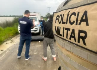 Corpo é encontrado em lona plástica às margens do Rio Araranguá