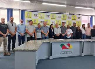 Chefe de Gabinete da Prefeitura Municipal é empossado em Sombrio