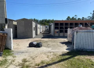 Vigilância Epidemiológica e Sanitária de Balneário Gaivota fazem ação nos Cemitérios após dia dos finados