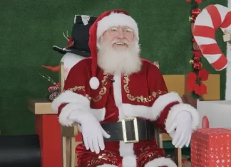 Papai Noel visita Sombrio e promete um natal inesquecível