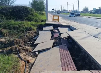 Administração Balneário Gaivota autoriza recuperação das obras públicas