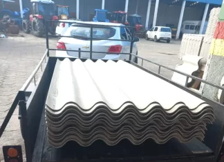 Segunda remessa das telhas começa a ser entregue nas residências em Sombrio