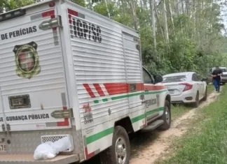 Ossada humana é encontrada enterrada no interior de Praia Grande