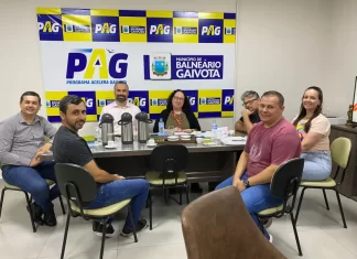 Ministério Público de Santa Catarina visita Secretaria de Meio Ambiente de Balneário Gaivota