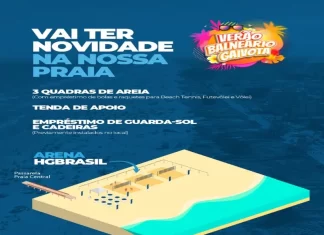 Parceria com iniciativa privada gera quadras esportivas para Balneário Gaivota!