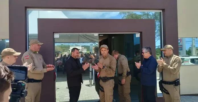 Balneário Gaivota inaugura nova sede da Polícia Militar