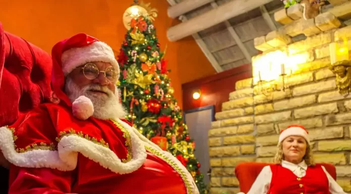 Magia do Natal ganha vida na Casa do Papai Noel