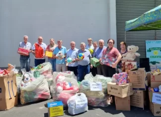 Cooperja faz campanha e arrecada brinquedos para crianças de Rio do Sul