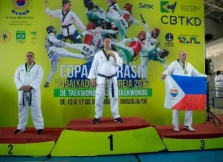 Mestre Pierre Lopes é Campeão Brasileiro de Taekwondo