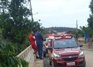 Bombeiros procuram por mulher desaparecida no Rio Mãe Luzia em Maracajá