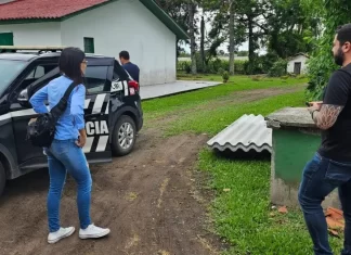Polícia Civil de Santa Rosa do Sul recupera carga de telhas furtadas