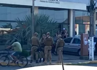 Força-tarefa composta por diversos órgãos de segurança mobilizada Sombrio