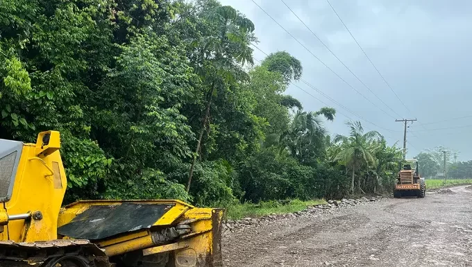 Dada a largada para pavimentação da estrada de Linha Rovaris em Jacinto Machado