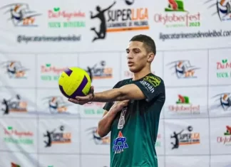 Atleta de Balneário Gaivota é contratado pelo CEV OSASCO Voleibol