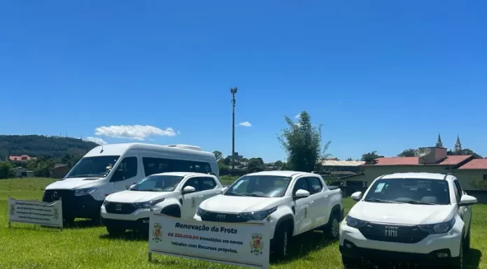 Santa Rosa do Sul investe mais de R$ 600 mil na renovação de sua frota