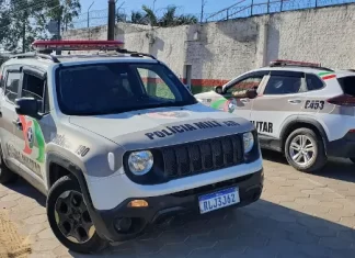 Morador de rua com mandado de prisão é preso pela Polícia Militar em Sombrio