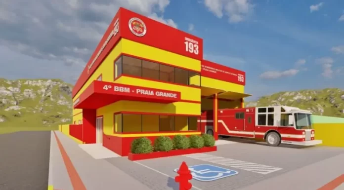 Praia Grande terá quartel do Corpo de Bombeiros