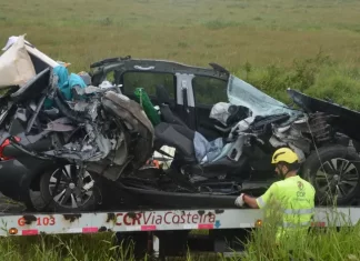 Tragédia na BR 101: Mãe e filha perdem a vida em acidente em São João do Sul