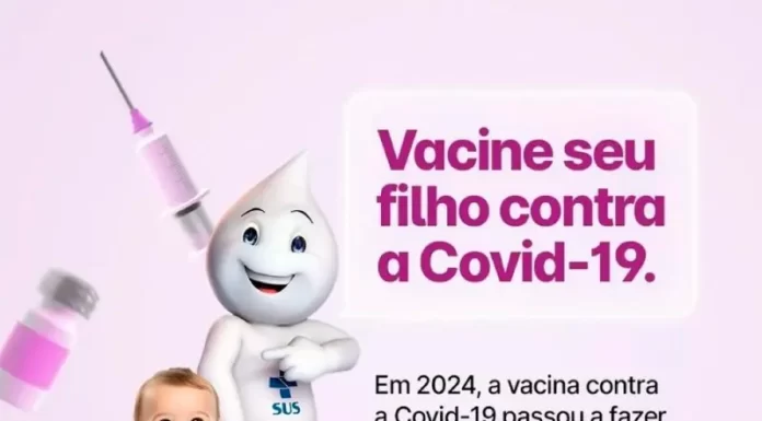 Balneário Gaivota: Vacina contra Covid-19 passa a fazer parte do calendário vacinal da criança em 2024