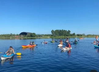 Shows artísticos, chopp na Beira Mar e esportes agitaram Gaivota no final de semana