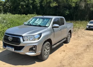 PM de Passo de Torres recupera caminhonete furtada no Rio Grande do Sul