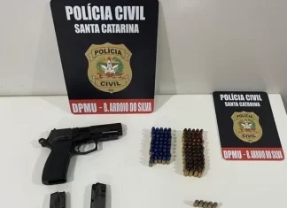 Suspeito de envolvimento em 40 homicídios é preso em Balneário Arroio do Silva