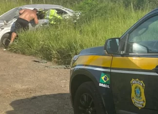 Capotamento é Registrado na BR 101 em Sombrio