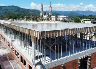 Obras de ampliação do Hospital de Praia Grande avançam em ritmo acelerado