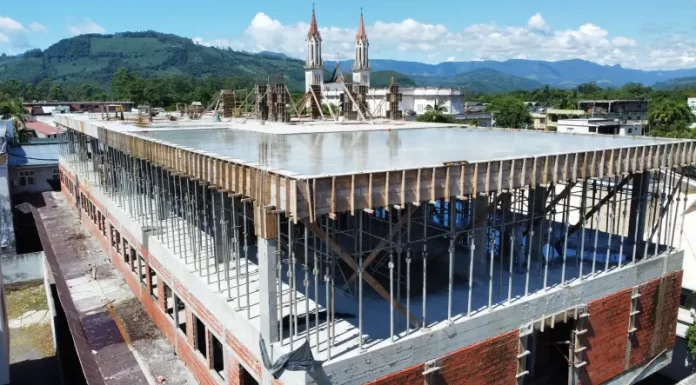 Obras de ampliação do Hospital de Praia Grande avançam em ritmo acelerado