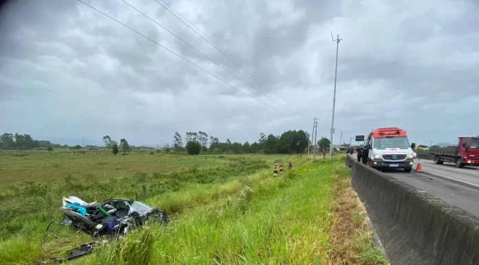Identificadas mãe e filha que perderam a vida em acidente na BR101 em São João do Sul