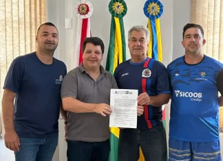 Prefeitura de Praia Grande firma convênio com UNESC e Criciúma Esporte Clube