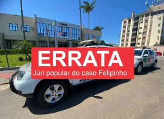 ERRATA – CASO FELIPINHO