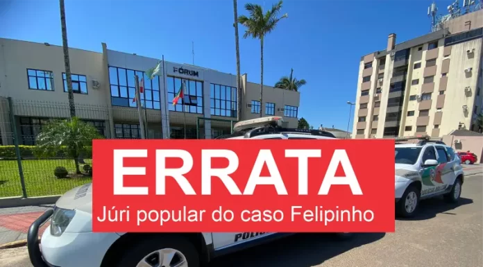 ERRATA – CASO FELIPINHO