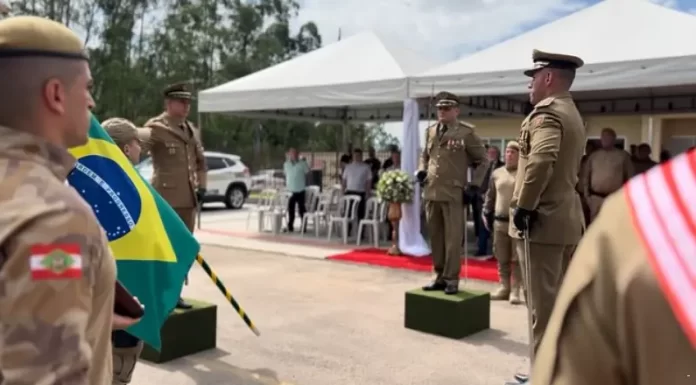 Capitão Bilhalva assume o comando da 3ª Cia de PM em Turvo