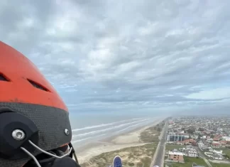 PCDs da região participam de evento nacional de voo Paratrike