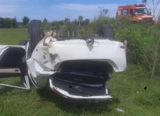 Acidente de trânsito em Passo de Torres requer atendimento pré-hospitalar