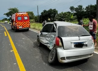 Acidente de trânsito deixa homem ferido em Turvo