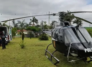 Aeronave da Polícia Civil realiza transferência médica de emergência