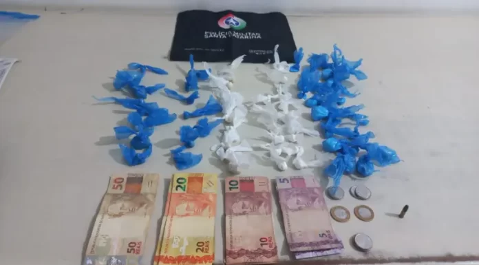 Prisão por tráfico resulta na apreensão de entorpecentes e dinheiro em Araranguá