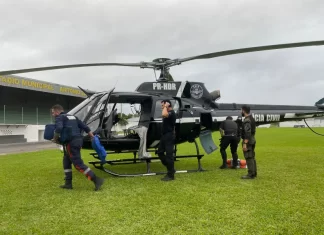 Grave acidente deixa homem ferido em Sombrio
