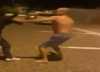 Homem que discutia com mulher é agredido por popular em Balneário Gaivota