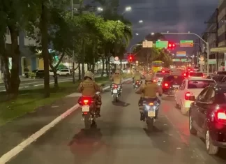 Treinamento de escolta é realizado para atuação em grandes eventos