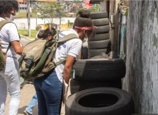 Balneário Gaivota: Saúde continua com ações para conter focos do mosquito da Dengue