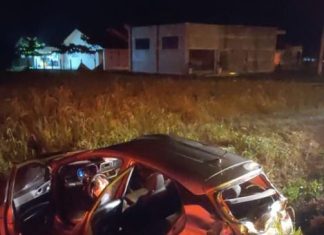 Acidente entre carro e duas bicicletas em Turvo resulta em morte