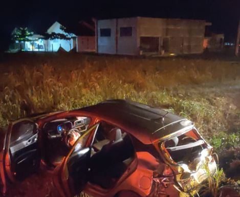 Acidente entre carro e duas bicicletas em Turvo resulta em morte