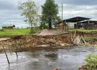 Chuvas causam desabastecimento de água em Sombrio