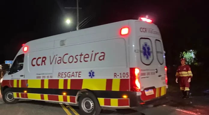 Carro pega fogo em Santa Rosa do Sul