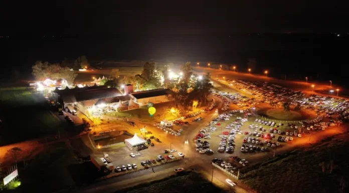 Santa Rosa do Sul prepara local para receber a Polvilhana