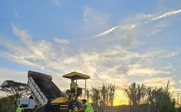 Balneário Gaivota: Comunidade no interior comemora chegada do asfalto