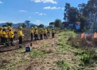 Corpo de Bombeiros Militar em Sombrio é sede do Curso de Prevenção e Combate aos Incêndios Florestais